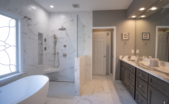 What we do - bathroom remodel